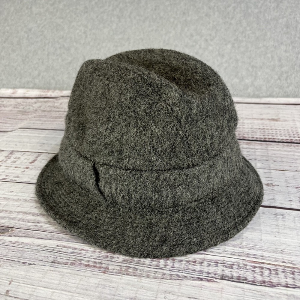 Vintage Wool Bucket Hat Innsbruck Loden Hat Oktoberfest Italy Adult S/M
